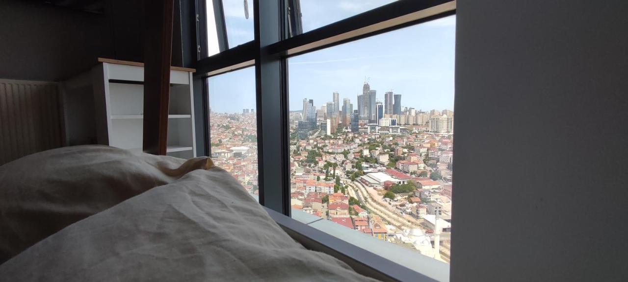 Studyo At High Flat Lägenhet Istanbul Exteriör bild